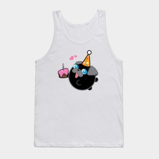 Poopy the Pug Puppy - Birthday Tank Top